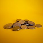 gold and silver round coins